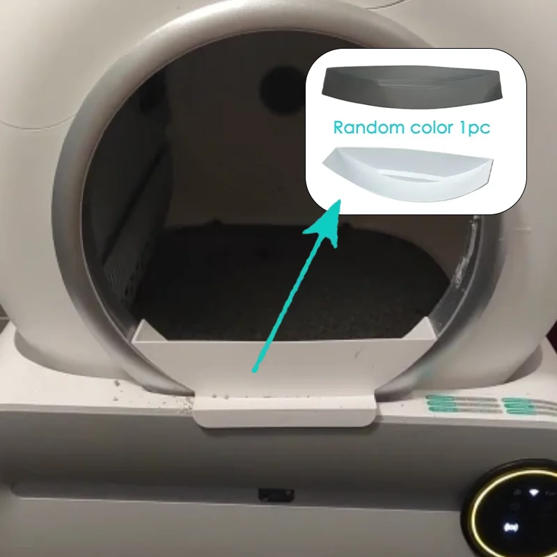 Cat Litter Box TONEPIE Automatische Kattenbak Accessoires Ventilatiegat Bodemkapje Rubberen Stop Kattenbakdeur Vervanging voor Kattenbak