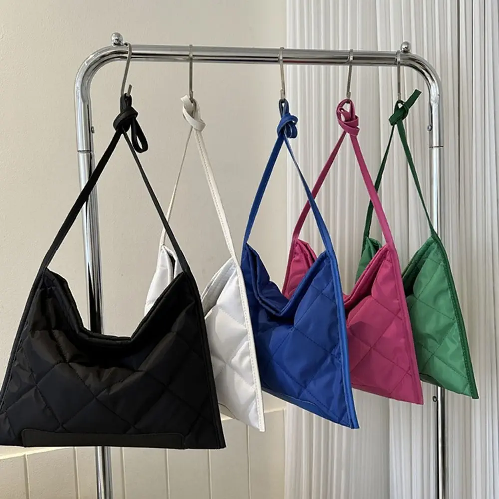 

Пуховые сумки на плечо с хлопковой подкладкой, модные стеганые вместительные сумки-тоуты, сумка-мессенджер для женщин и девушек