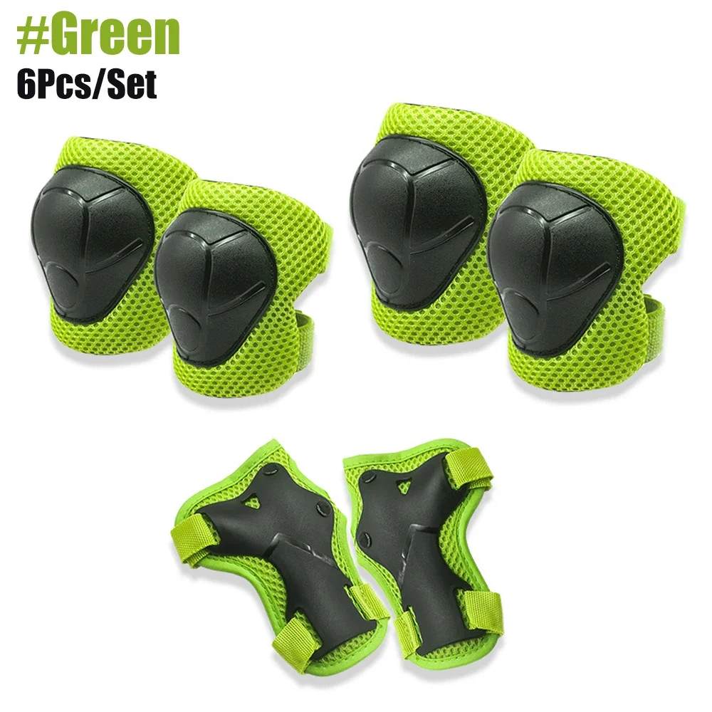 Children's Protective Gear Set with Knee, Elbow, and Wrist Pads