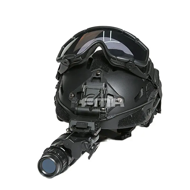 

Outdoor Sports Tactical Helmet Accessories NVG Single Barrel Model / Non Functional PVS 18 Night Vision BK / De TB388
