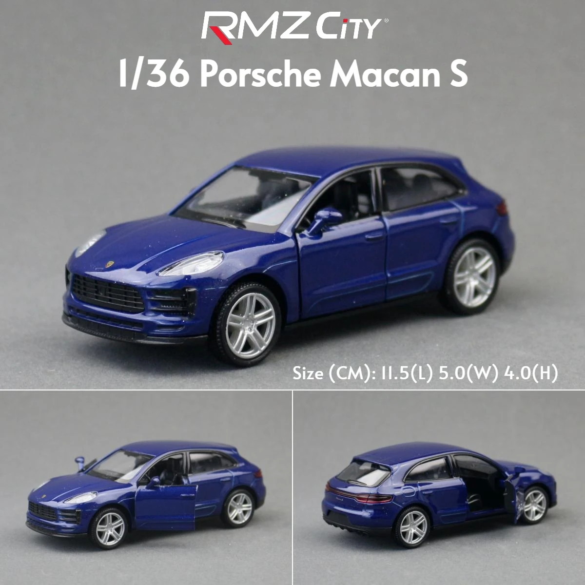 Porsche Diecast Metal Toy Car - Miniature Racing Collection Gift