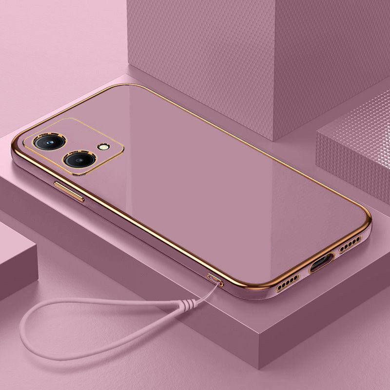 For Motorola G84 Case Moto G54 Phone Case MOTO G73 G72 G62 5G G60S G53 G42 G32 G22 Luxury Square Plating Shockproof Back Cover