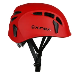 Outdoor Rock Climbing Downhill Helmet Speleology Mountain Rescue Equipment To Expand Safety Helmet Xinda Caving Work Helmet