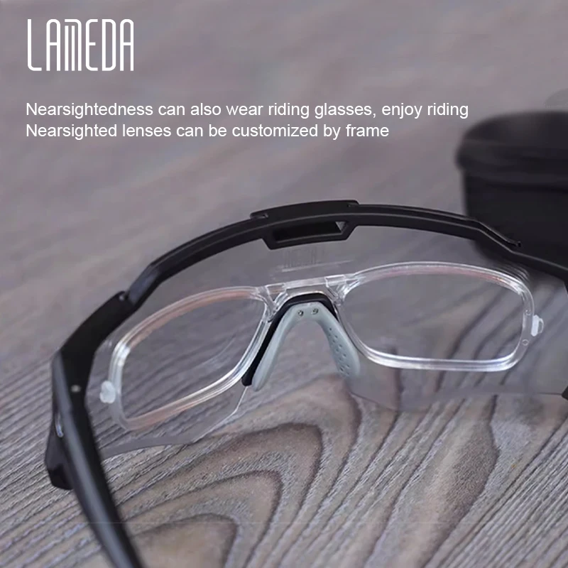 LAMEDA Photochromic Cycling Sunglasses Men Professional Bicycle Glasses Goggles Windproof MTB Road Bike Glasses Mountain Eyewear Cycling Sunglasses Cycling Glasses Sun Glasses Bicycle Glasses Sport Sunglasses Sports Glasses Sports Goggles