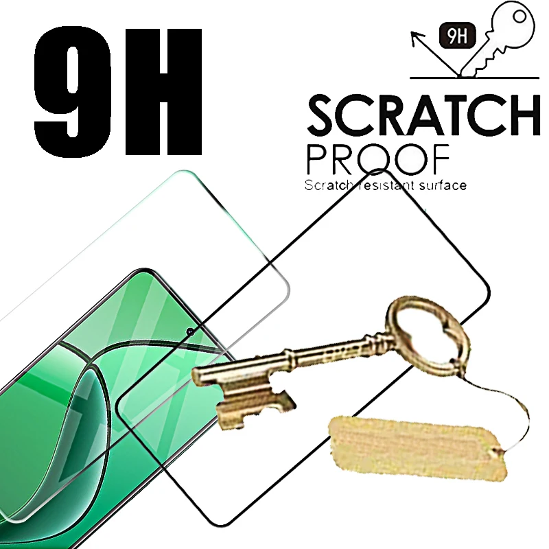 4-Pack HD Full-Cover Tempered Glass Screen Protectors