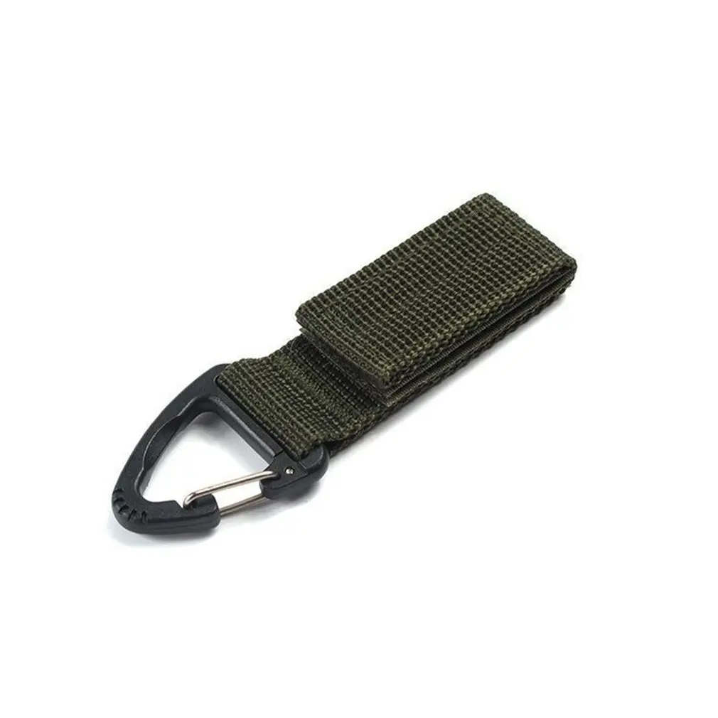 

Nylon Belt Hanging Buckle Tactical Outdoor Anti Lost Triangle Multifunctional Camping Key Chain Hanging Strap Carabiners