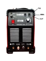Free Shipping 3 IN 1 Welding Machine Plasma Cutter Machine CT418 Tig MMA/Arc Cut Multifunction Welding Machine 1