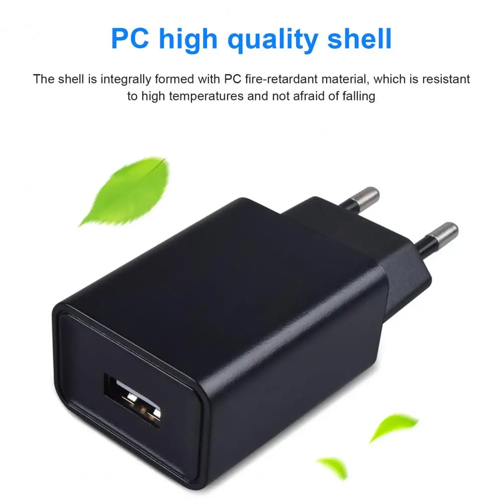 Charging Adapter Safe Stable Output Ce Identification 5v 2a Usb High