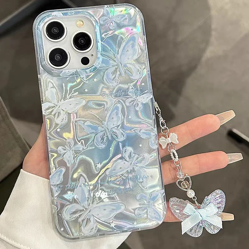 Charming Butterfly Bow Design Phone Case Cover