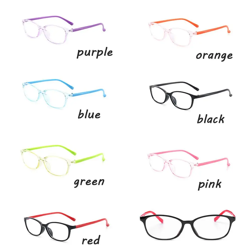 Optical Glasses Frame Anti Glare Anti Radiation Blue Light Glasse Kids Eyeglasses Square Computer Glasses Safety Eyewear