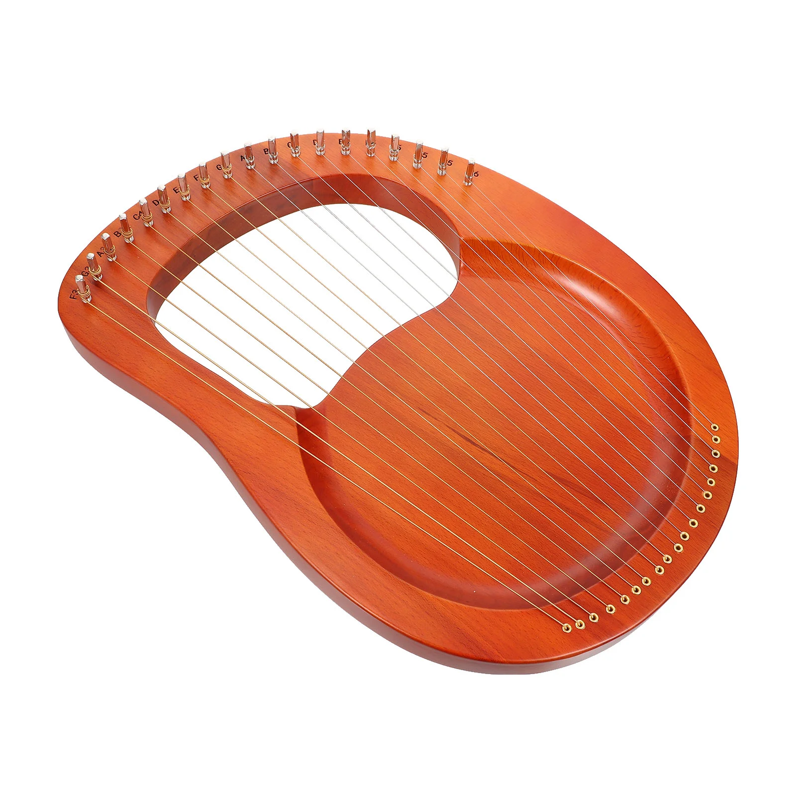 1 Set of 19 Strings Harp Lyre Harp Ancient Style Lyre Harp Instrument