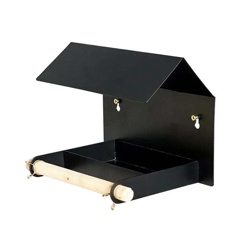 

Кормушка для диких птиц, декоративная железная миска для сада, Погодостойкая уличная кормушка для птиц, подходит для деревянных заборов и деревьев