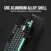 Feker Galaxy80 Gaming Keyboard, Aluminum Alloy Wireless Mechanical Keyboard, BT5.0/2.4G/USB-C Gasket-Mounted Keyboard 4