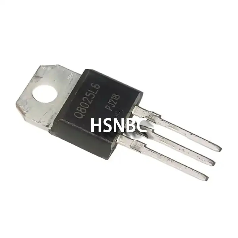 10Pcs/Lot Q8025L6TP Q8025L6 TO-220 800V 25A Bidirectional Thyristor 100% New Original