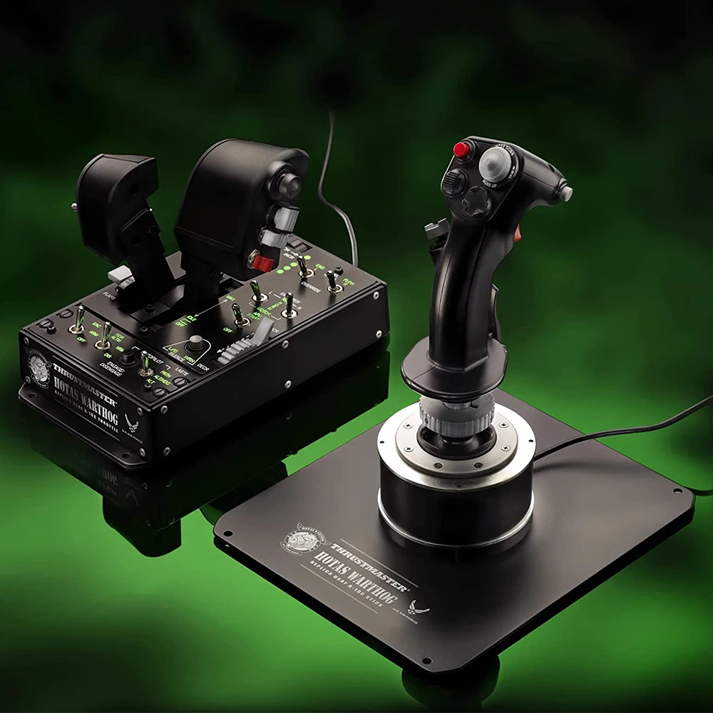 Thrustmaster AC Hotas Warthog Flight Stick And Dual Throttles Designed  For PC