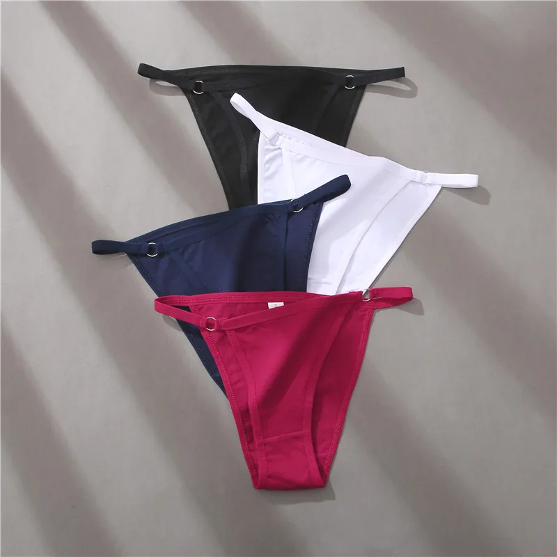 Cotton Lace Briefs Set - Womens Comfortable Underwear 3 Pcs S-XL