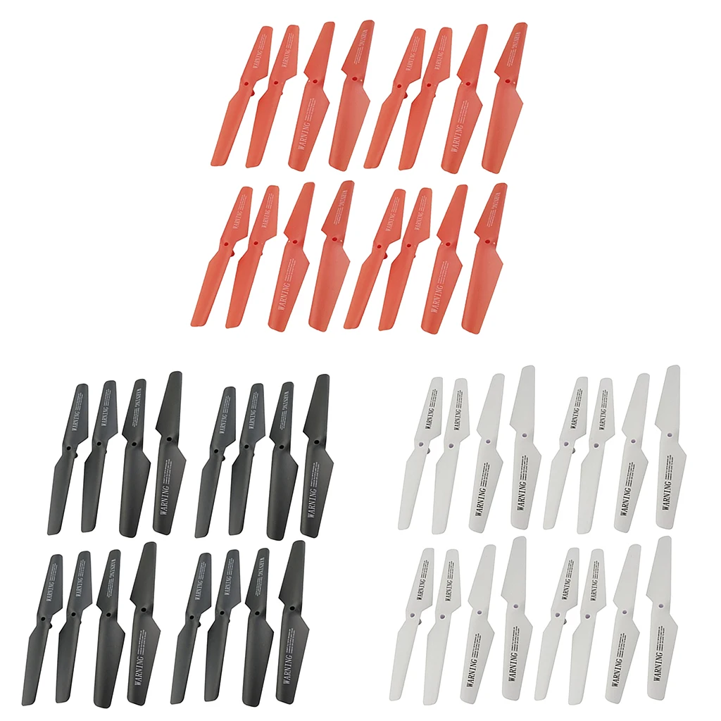 Hélice individuelle pour drone X5C X5SW X5SC, pale grise avec moyeu central noir.