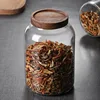 Storage Jars Glass Sealed Jars Bottles Tea Herbs Dried Fruit 2