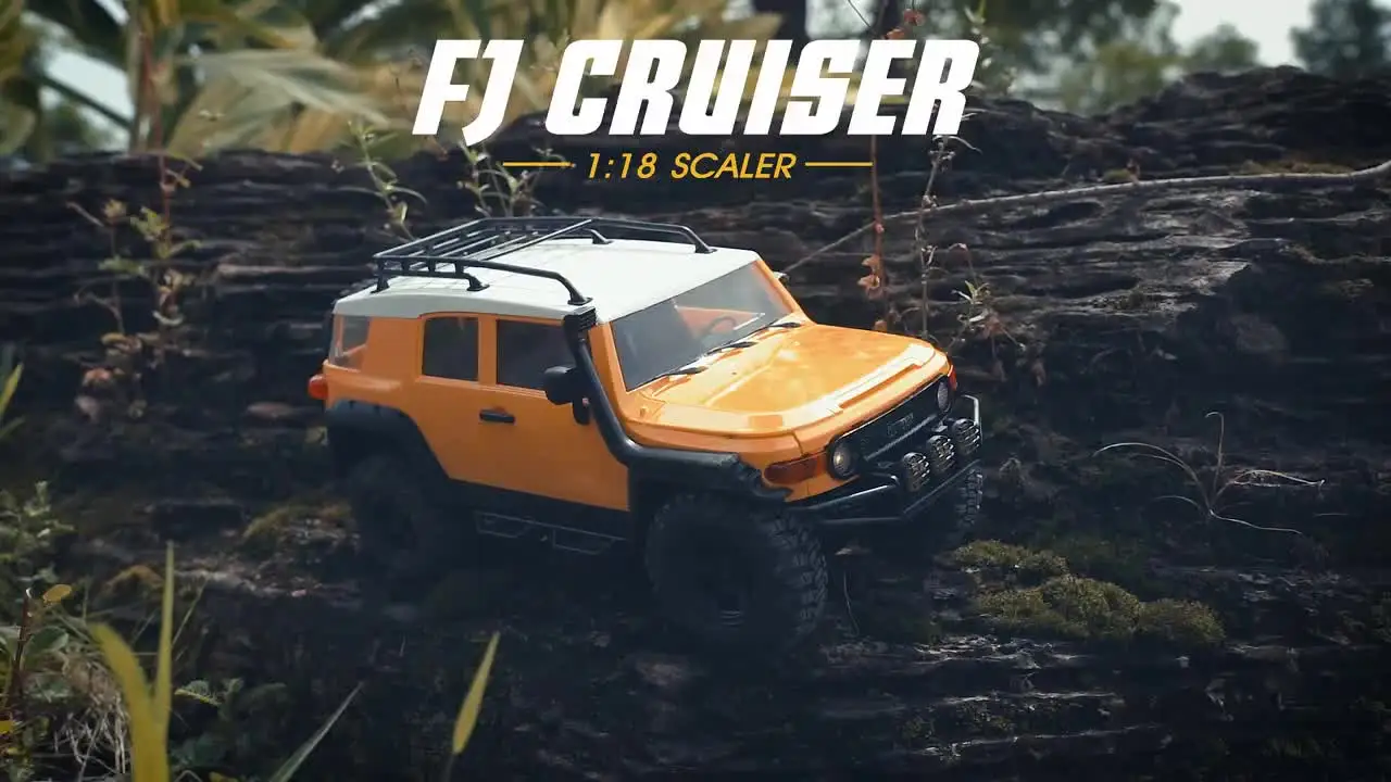 トヨタ FJ CRUISER 1:18 スケールラジコン ミニクローラ トヨタ FJ