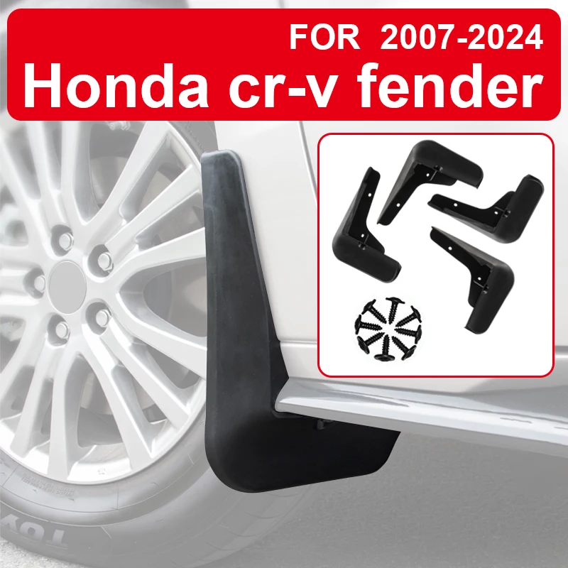 

Soft Mud Flaps For Honda crv 2007-2024 Accessories TPE Mudguards Original Design Fender Anti-Snow Anti-Sand Guard Protector