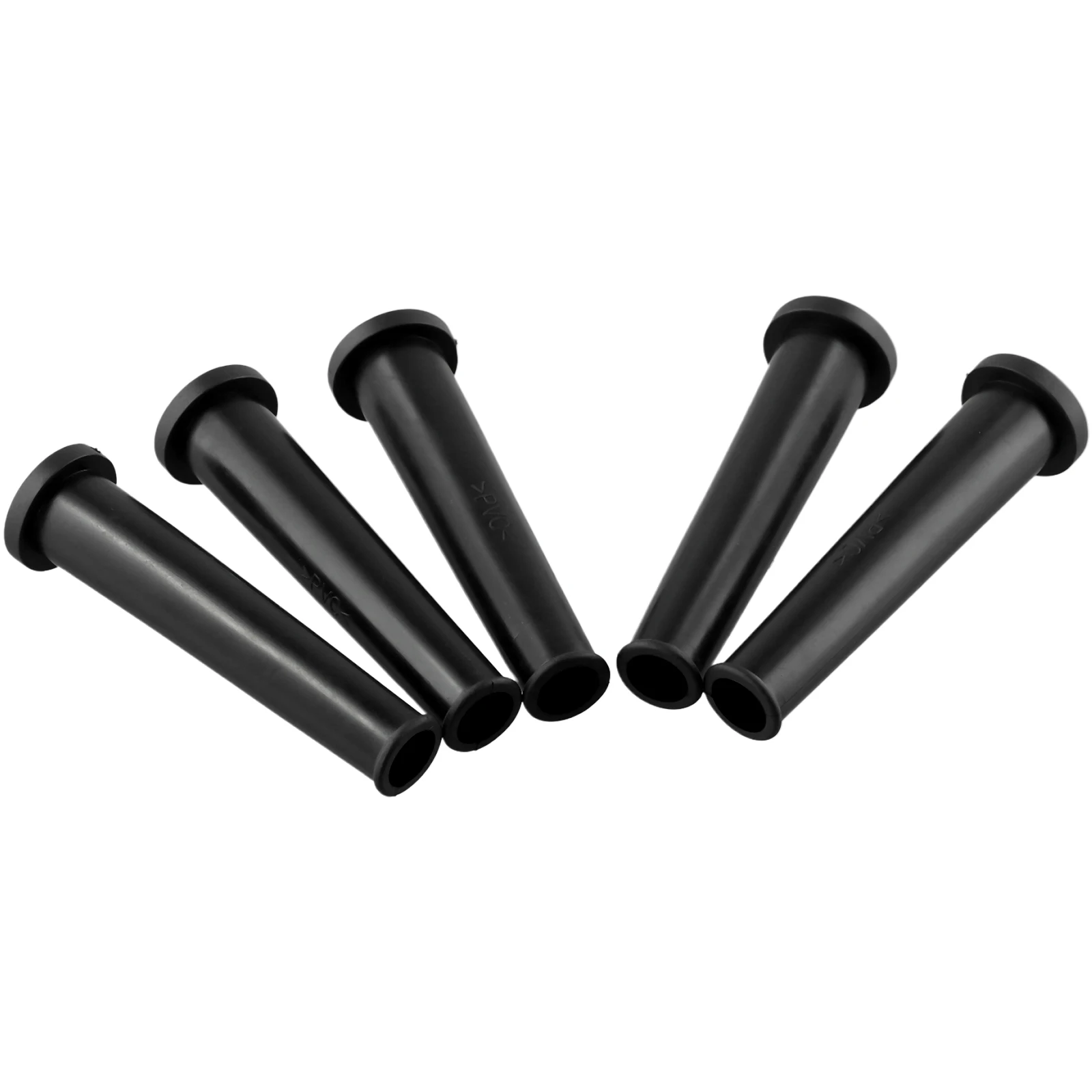 

Wire Protector Wire Boot Black Power Cord Protector Protector Cable Sleeve 10/12mm 5pcs Anti Bending Wire Boot