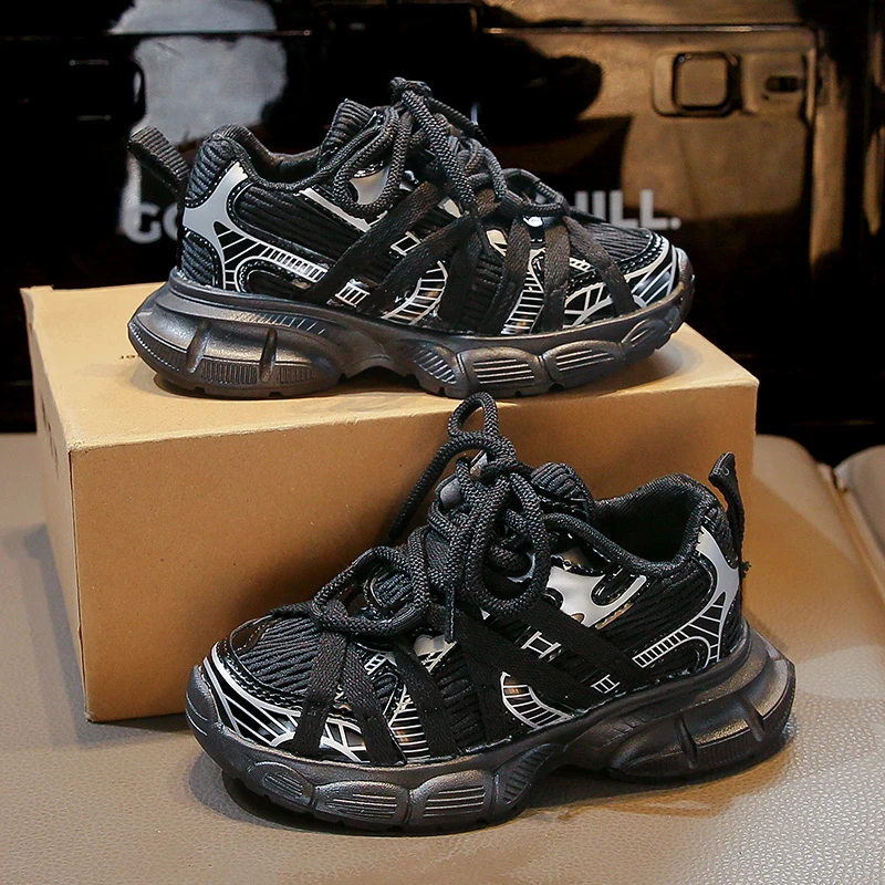 Children Tennis Shoes Breathable Versatile Sports Shoes for Girls Fashion Causal Kids School Boys Running Sneakers Non-slip New 5