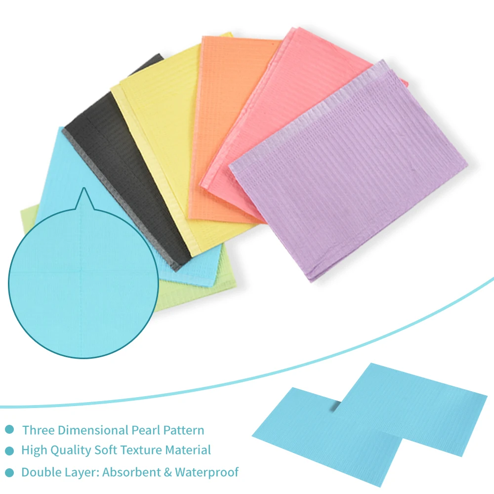 Nail Art Table Mat Nail Art Tool 125pcs Nail Art Table Mat Manicure Accessories and Tools Disposable Clean Pads for Nails Waterproof Tablecloths Tattoo Nail Mat
