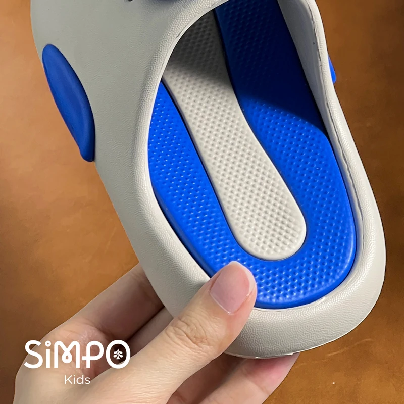 【Best SKU活动价 Guaranteed】 Boys' Toddler Bathroom Indoor Slippers Slides Excavator Charms Soft Sole Non-Slip Kids Sandals Boys and Girls Slippers Footwear.