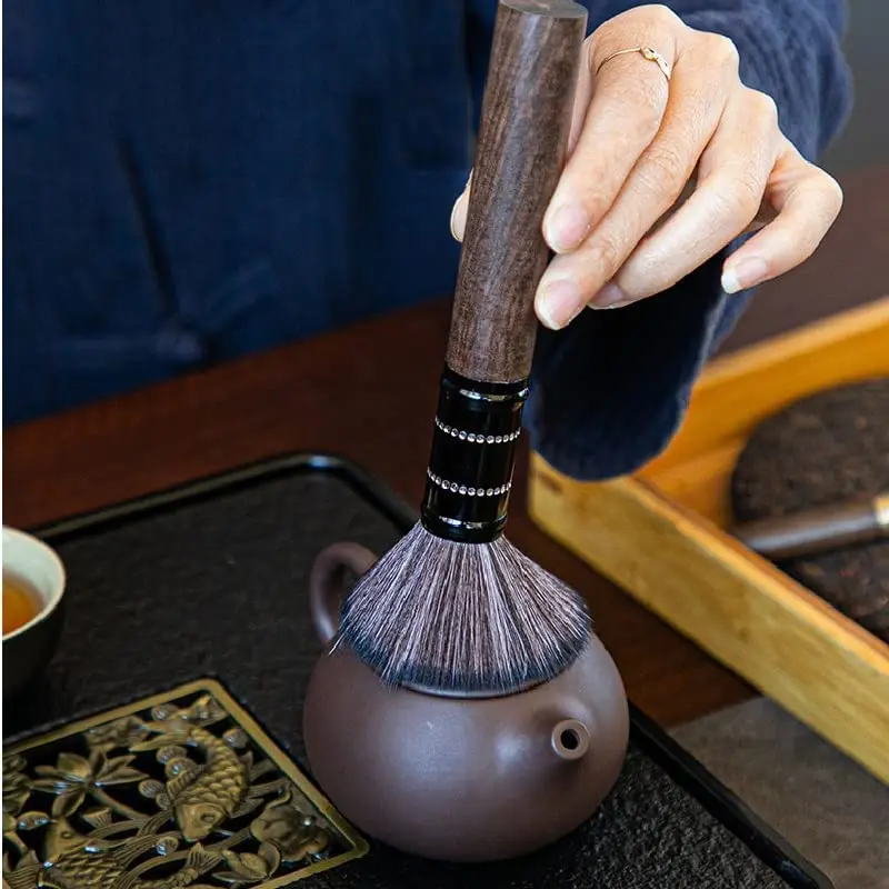 6Pcs/Set Tea Ceremony Set Heat-resistant Kongfu Tea Tools Wooden Chinese Teaspoon Tong Needle Set Tearoom Supplies tea ceremony tools tea set