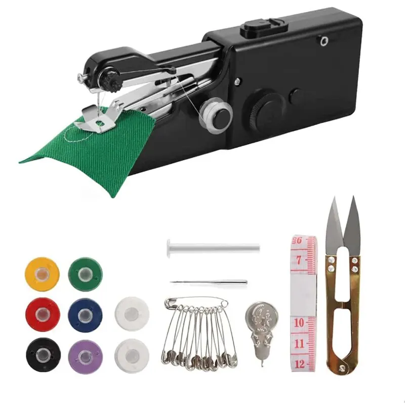 Hand-held Sewing Machine 23-piece Set Electric Portable For Home Quick Repair and Handicrafts sewing machine