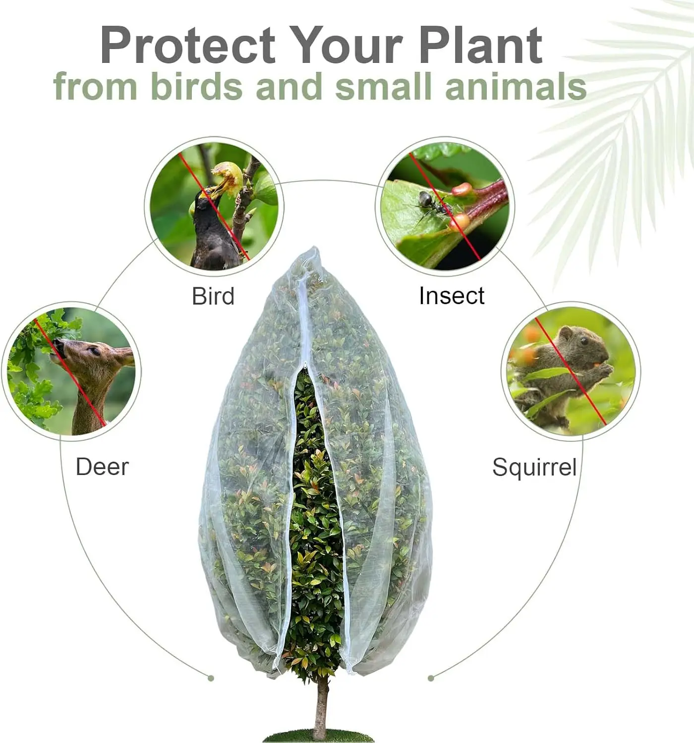 Plant Protection Bag 1PC Netting Mesh for Fruit Vegetable Tree plant netting plant insect netting fruit protection bags fruit protection bag plant protection bag
