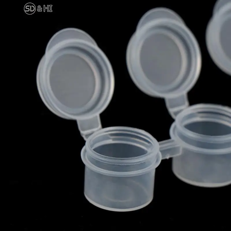 Paint Container 30Pcs Empty Joint Pigment Box Watercolour Oil Paint Acrylic Plastic Boxes Fine Art Paint Dispenser Boxes 2ml