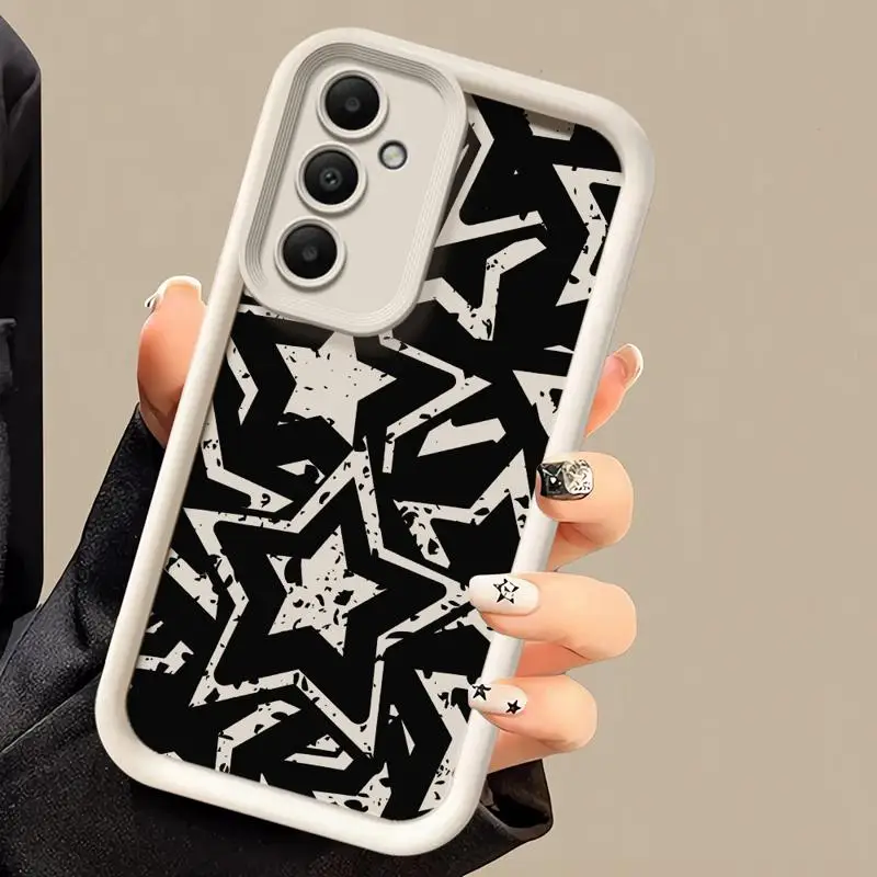 Pentagram Art Star Moon Cool Phone Case Cover