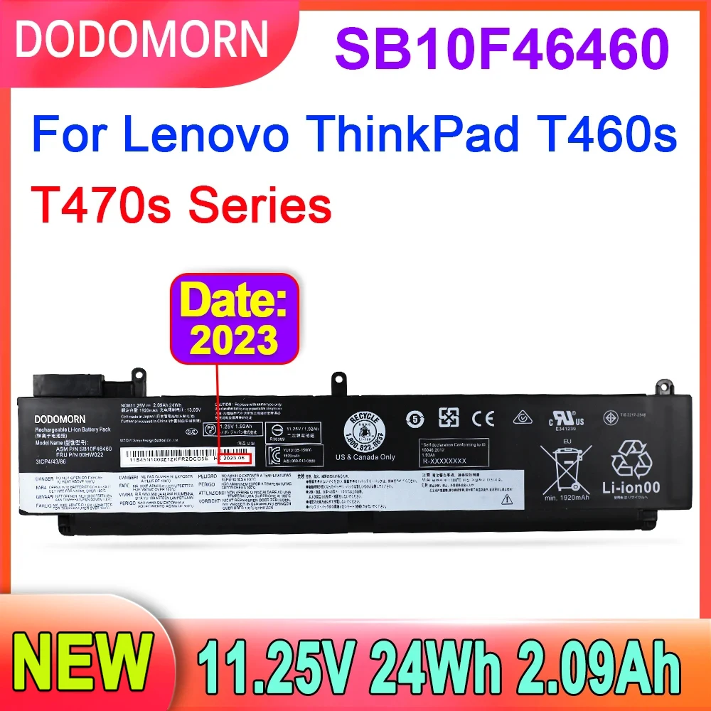 Sb10F46460 00 Hw022 Batteria Per Laptop Per Lenovo Thinkpad T460S T470S Serie 01 Av405 01 Av406 01 Av408 00 Hw025 00 Hw024 Sb10F46476