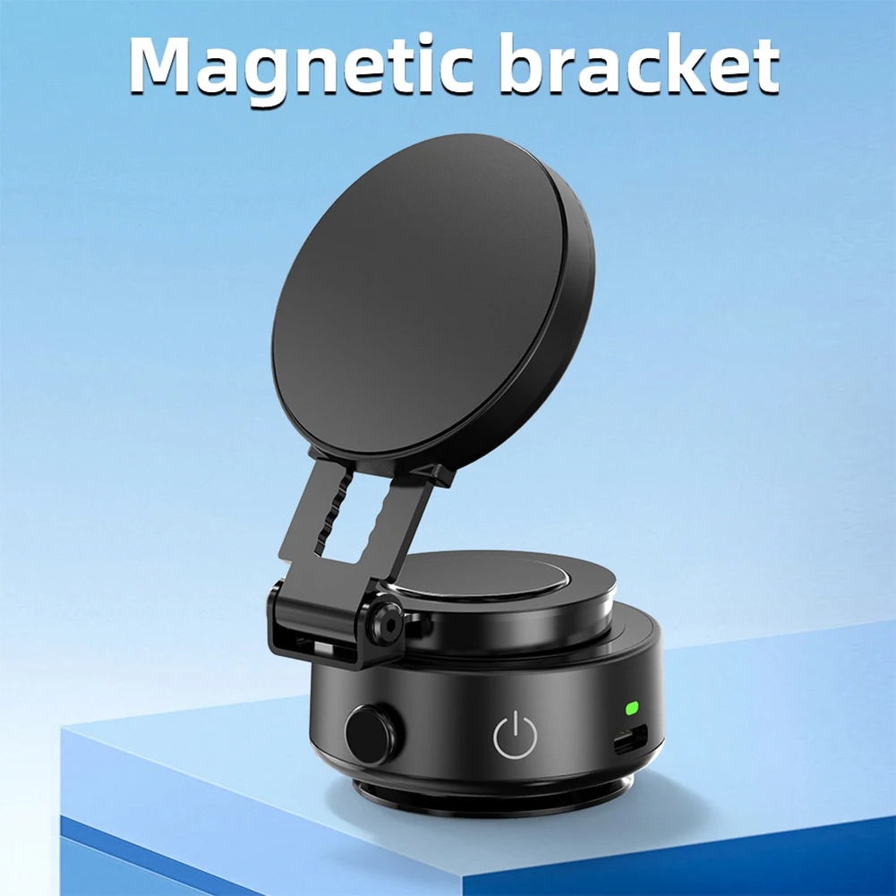 Magsafe 흡착식 내비게이션 스탠드 브래킷 360 ° 회전식 접이형 스마트폰 거치대 (아이폰 12, 13, 14, 15, 16 Pro Max 호환)