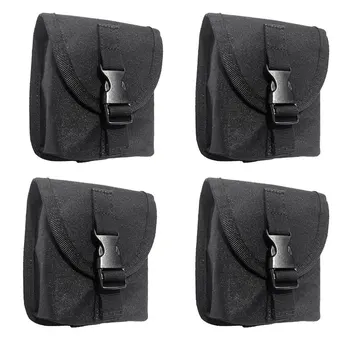 600D 나일론 스쿠버 다이빙 트림 카운터 웨이트 포켓 파우치, 퀵 릴리스 버클 포함, 안정기 무게 파우치, 동굴 난파선 다이빙용