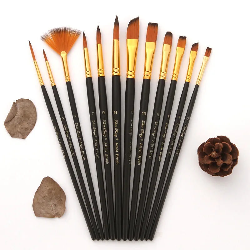 �������� ��äȭ ���� ����Ʈ �귯�� ��Ʈ, 12 ��, ��Ƽ��Ʈ �ռ� ���� ���Ϸ� �귯��, ��ũ�� ���� �� �� ��ũ���� �پ��� ũ��