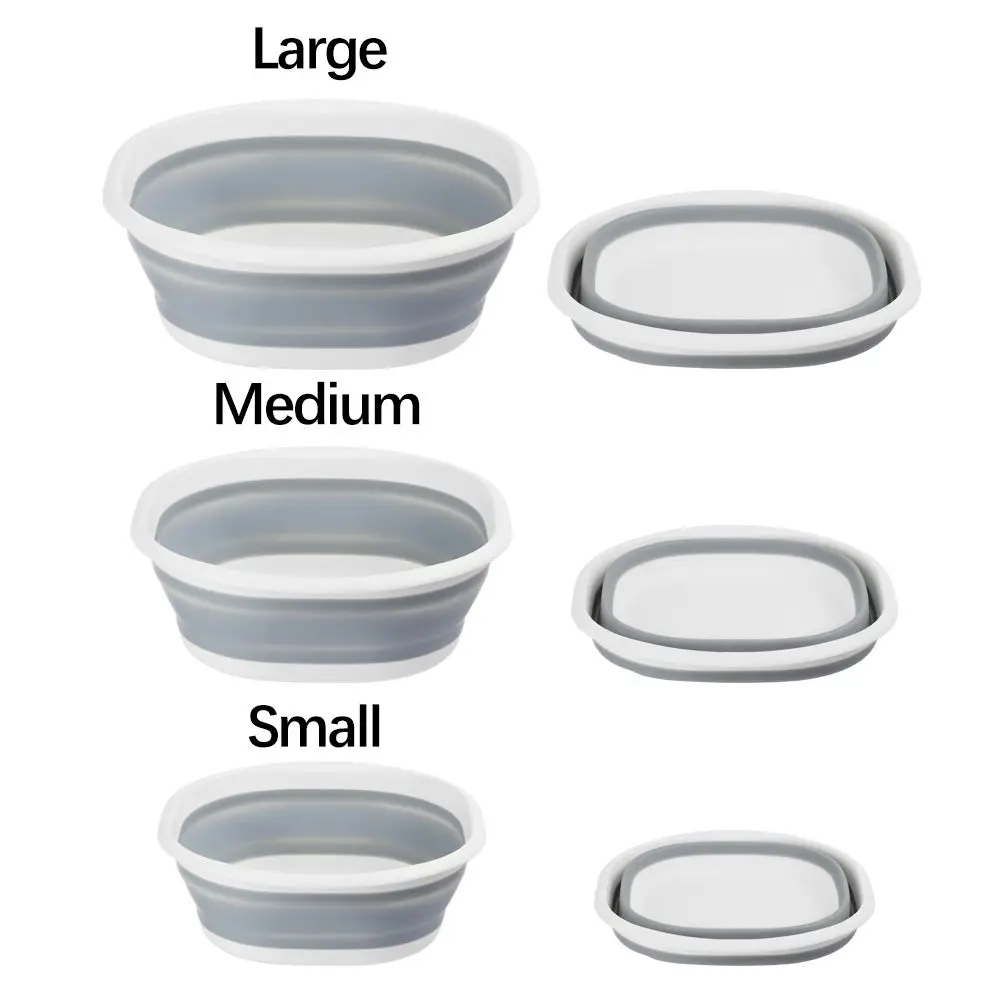 Foldable Washing Up Bowl For Kitchen Camping
