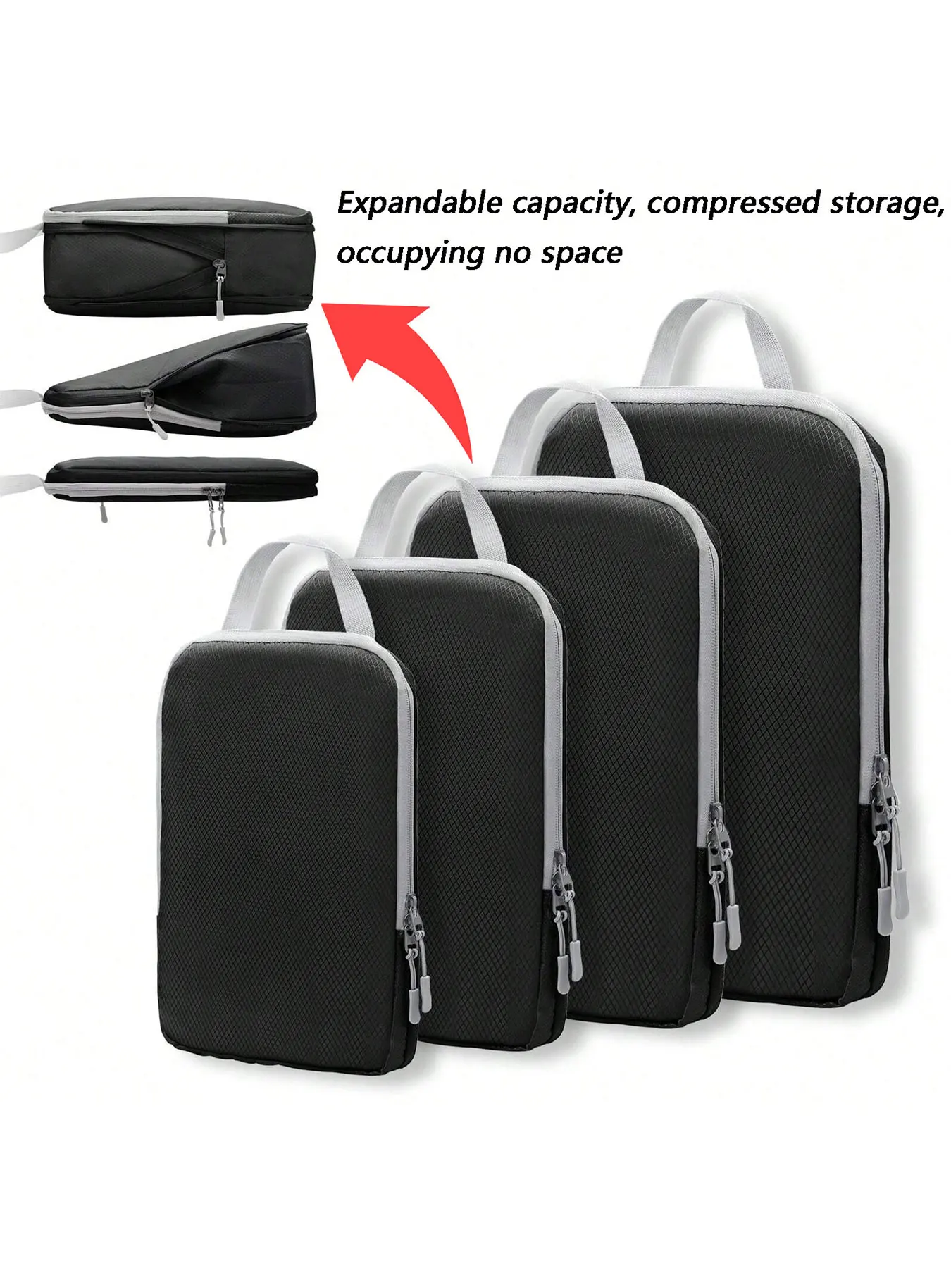 4 pcs black