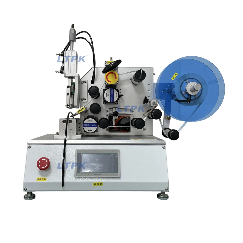 Semi-automatic Labeling Machine Self-adhesive Pipe Wire Harness Data DC ...
