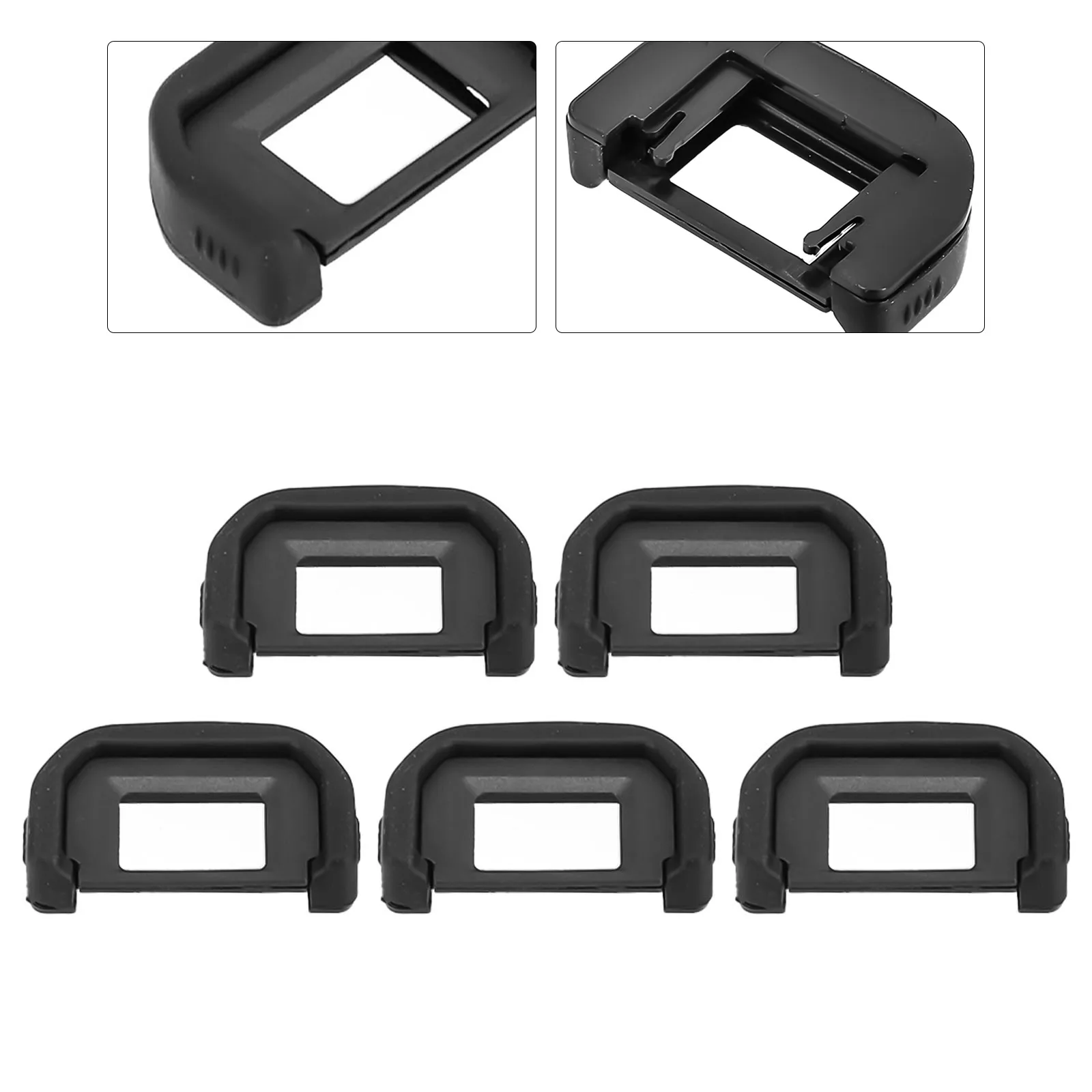5Pcs Ef Eyecups Sostituzione In Gomma Eyecup Oculare Per Canon Eos 600D 550D 700D 500D 1000D Parti Kit Mirino
