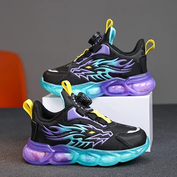 Scarpe per bambini Ragazzo Scarpe da ginnastica casual Piattaforma Comodo Sport scolastico per bambini Scarpe da tennis per ragazzo Scarpe da basket per bambini