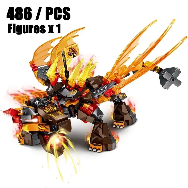 dragon ninjago fire and ice