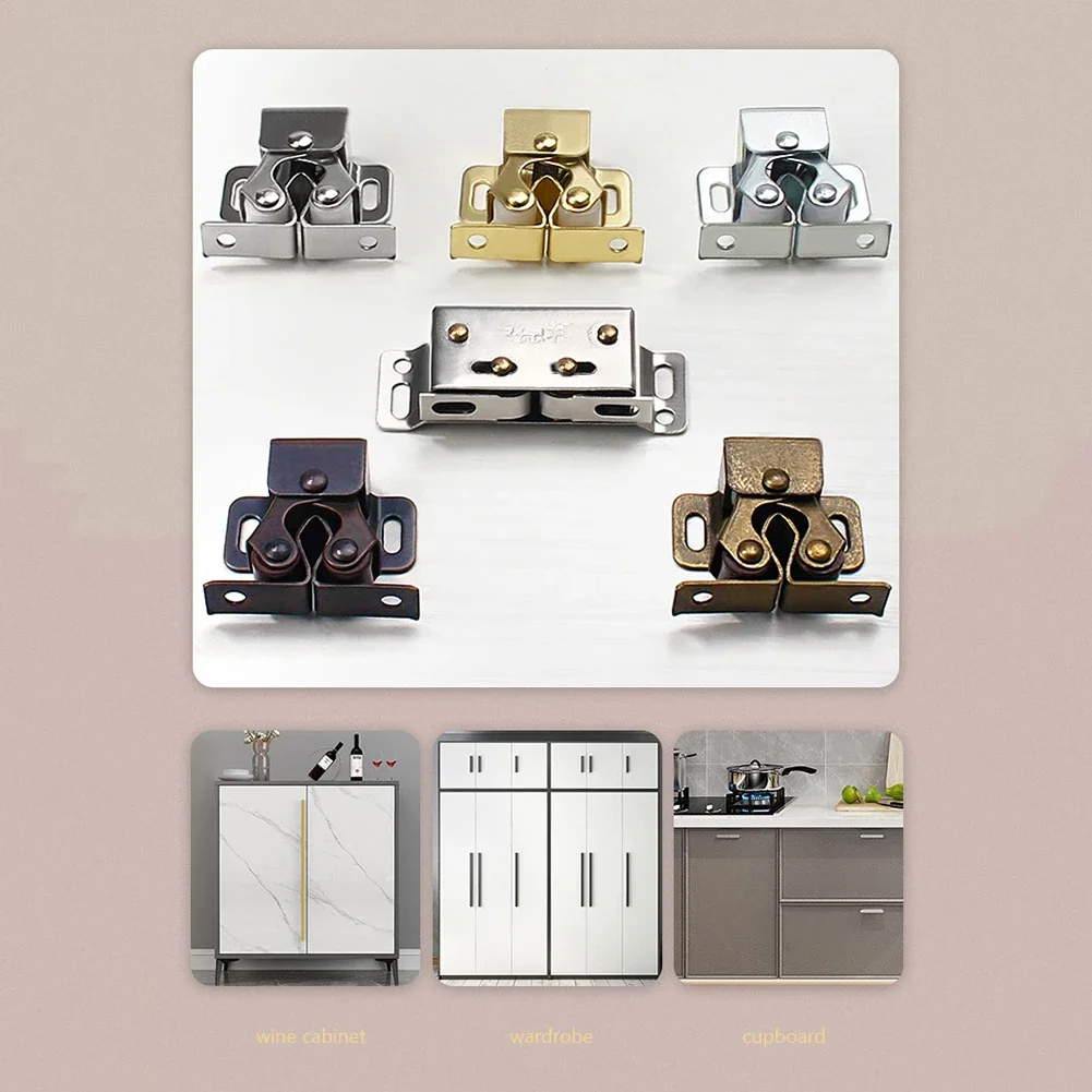Magnet Cabinet Catches Door Stop Closer Stoppers Damper 1-8pcs for Wardrobe Hardware Furniture Fittings Accessories