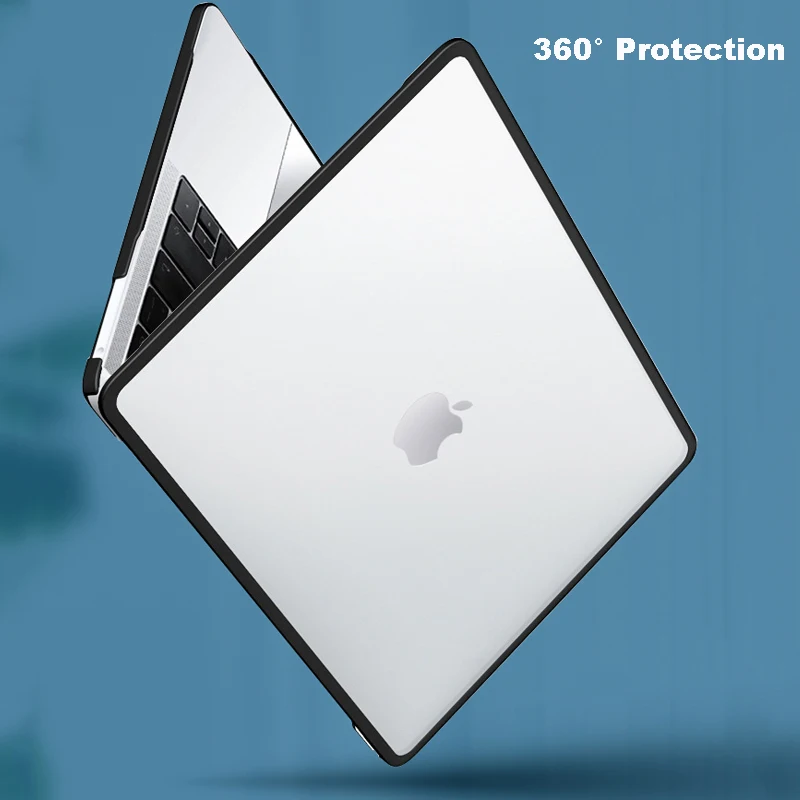 Capa Transparente de Tpu Macio para Macbook Edge e pc Cover m2 Air 13 Pro 13 14 16 2023 A2779 A2780 13 2023 Novo