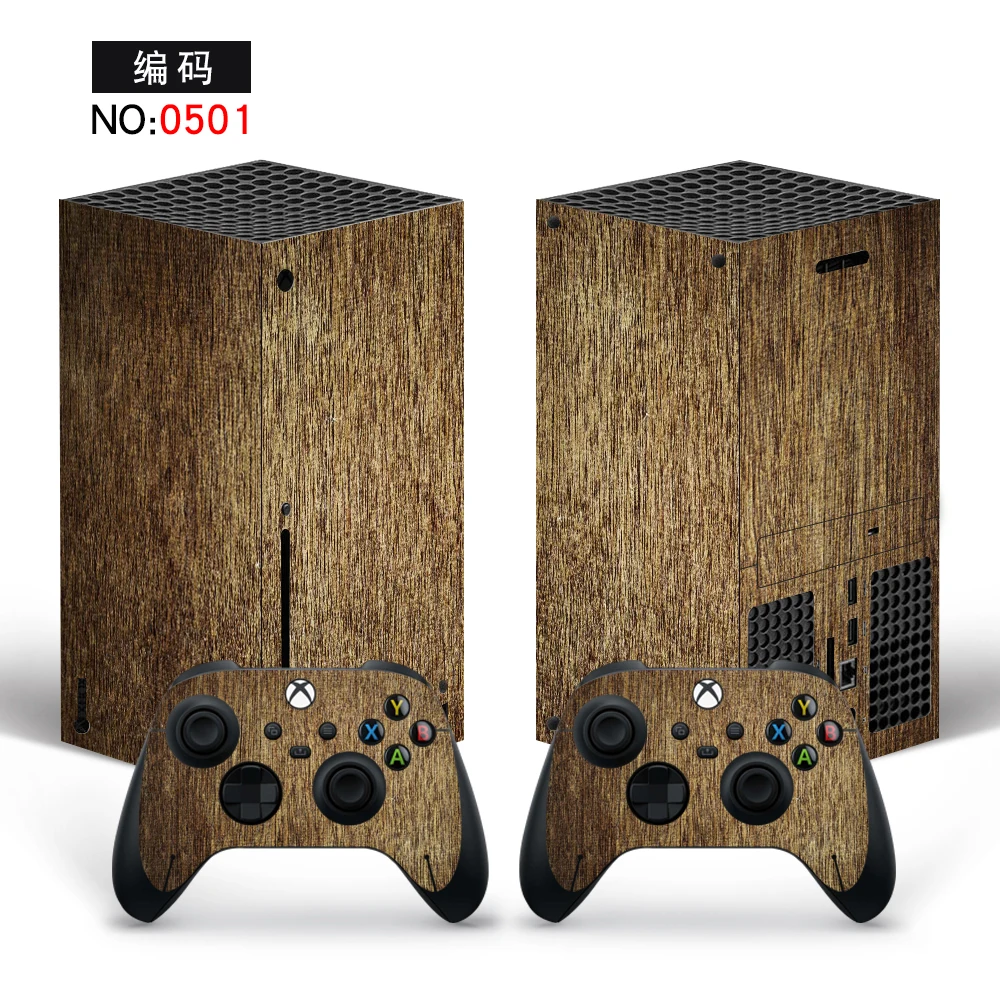 Grain Per Xbox Series X Skin Sticker Per Xbox Series X Pelli In Pvc Per Xbox Series X Vinyl Sticker Pelli Protettive 1