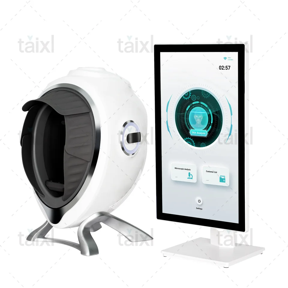 Professional 8-Spectrum 3D AI Skin Analyzer