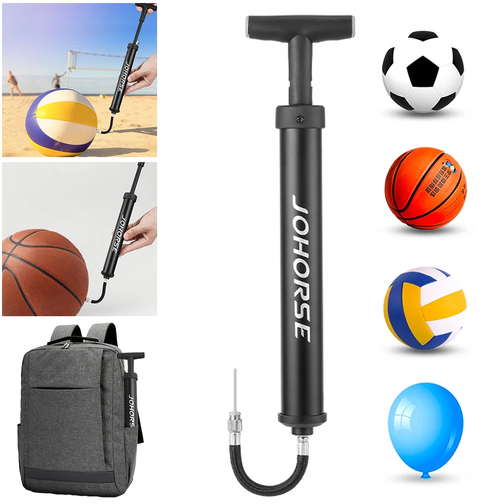【Support-Cod】 Hand Pump Portable Basketball Air Pump Compact Soccer Pump Inflator Multifunction for Basketball Football Volleyball