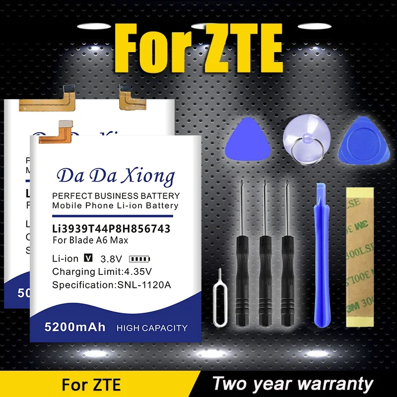 Nuova Batteria Muslimex Per Zte Axon Blade Ufi Z N1 V2 M2 A3 A6 Z7 Z18 A30 30 31 C2016 Q505T Mf970 Ultra Lte Max Mini