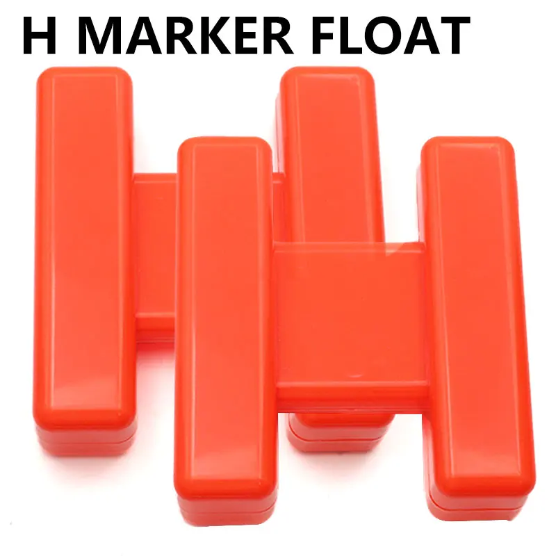 2x Marqueurs Bloc H Rouges Pour Pêche Carpe, Daurade, Poisson Chat - Accessoires Flotteur